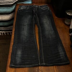 Rue21 Dark Blue Flare Jeans